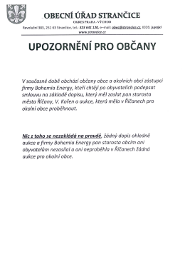 podvodné podomní podpisy smluv na dodávku