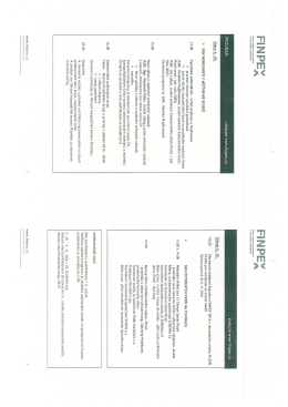 Page 1 FINPEXFINPEX fórum rea h, stavebníchförutti reh a