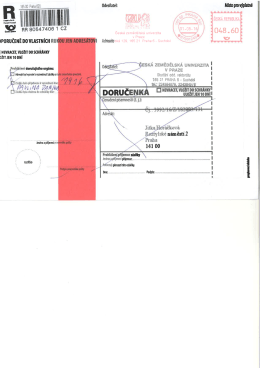 St&aacute;hnout soubor - Česk&aacute; zemědělsk&aacute; univerzita v Praze