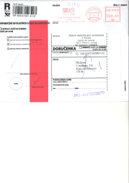 St&aacute;hnout soubor - Česk&aacute; zemědělsk&aacute; univerzita v Praze