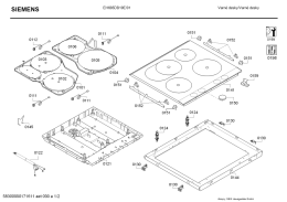Page 1 SIEMENS EHS85DE 19E/01 Varné desky/Varné desky