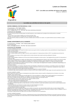 Télécharger la fiche PDF - Centre information Jeunesse Angoulême