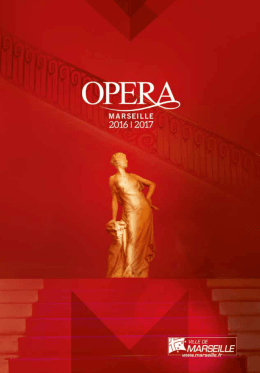programmation - Opéra de Marseille