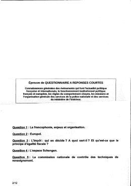 2016 - Ministère de l`Intérieur