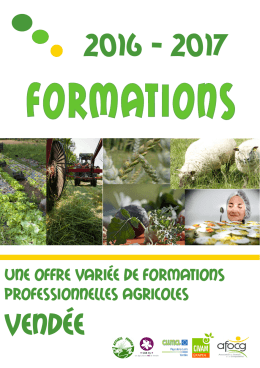 Catalogue de formations 2016-2017