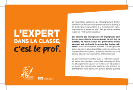 L`expert dans la classe c`est le prof!