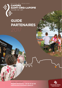 guide partenaires - Blog de l`Office de tourisme Cahors / Saint