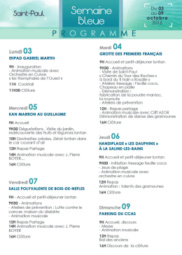 Télécharger le programme - Ville de Saint-Paul