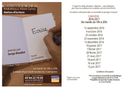 Renseignements et calendrier - Ville de La Valette-du-Var