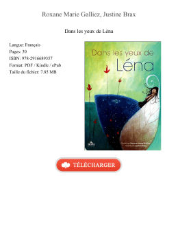Dans les yeux de Léna