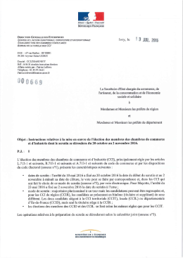 Comment voter ? - CCI Limoges et Haute