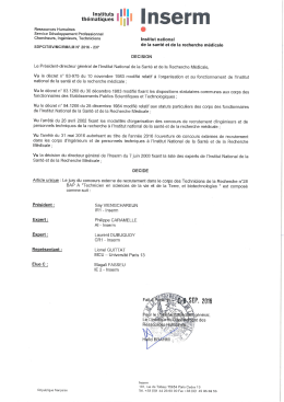 D&eacute;cision jury TR28