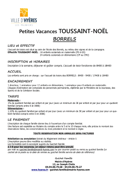 petites vacances