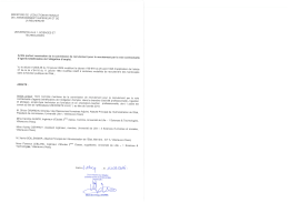 Arrêté de nomination