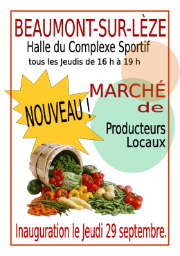 Marché de Beaumont - BEAUMONT-SUR-LÈZE
