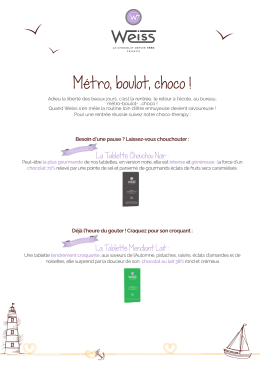 Communiqué de Presse Chocolat Weiss Rentrée 2016-m2