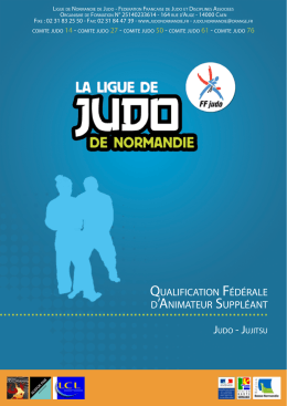 plaquette-AS - Ligue de Normandie de Judo