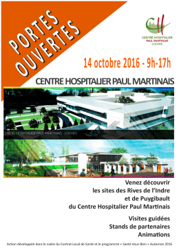 D&eacute;pliant programme portes ouvertes