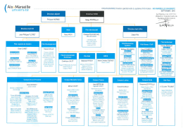 Organigramme hi&eacute;rarchique DOSI - Direction Op&eacute;rationnelle des