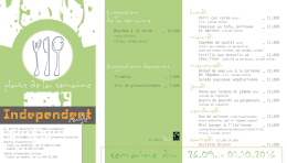 Page 1 | -2 Chili Con Carne (bio) 11 , 50 &euro; (riz , sal a de mixte