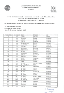 T&eacute;l&eacute;charger la liste