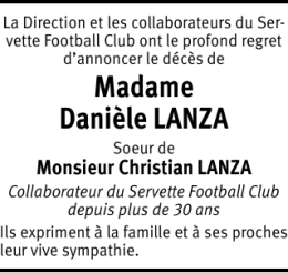 Madame Danièle LANZA