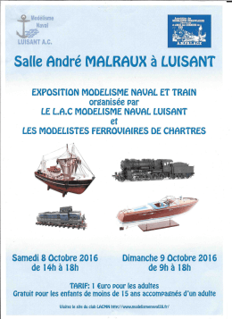 Exposition des 8 et 9 octobre