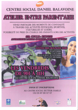 atelier entre "parent`aise