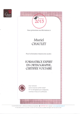 Télécharger - Orthographe Formation