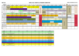 srit 2b emploi du temps du premier semestre