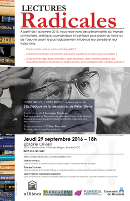 LIVRES BRÛLÉS, LIVRES PHÉNIX: notes à partir de L`Esthétique