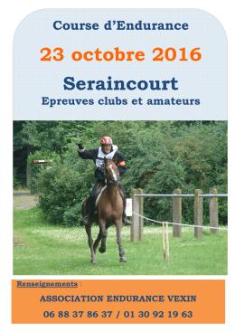 23 octobre 2016 Seraincourt