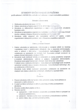 Stanovy - atra.sk