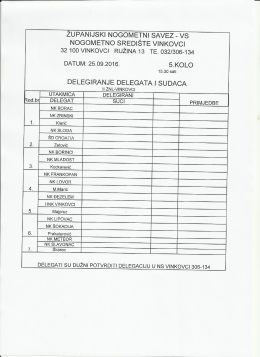 delegati 5.kolo druga nl vinkovci