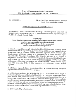 Let&ouml;lt&eacute;s - Felsőzsolca