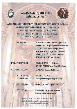 irgalmassag-konferencia