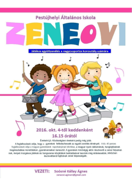 Zeneovi - Pestújhelyi Általános Iskola