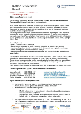 Page 1 KAUSA Servicestelle 2 :*mmer Kassel Ausbildung