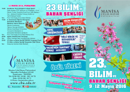 Page 1 13.00 Yer: 14.00 Yer: 20.00 Yer: 20.00 Yer: 12 MAYIS 2016