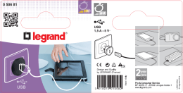 Page 1 Design and Quality by LEGRAND (France) 2. 출