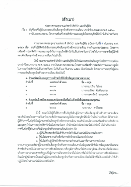 Page 1 (สำเนา) ประกาศกรมอุทยานแห่งชาติ สัตว์ป่า และพันธุ์พืช เรือง บัญชี
