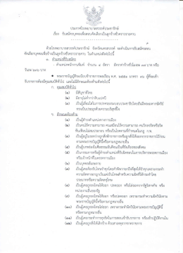 ประกาศรับสมัครลูกจ้างชั่วคราวรายคาบ ตำแหน่งพนักงานพิมพ์ จำนวน 4 อัตรา