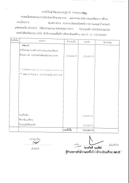 Page 1 งบหน้าใบสำคัญประกอบฎีกาที่ P59000001781 รายละเอียด