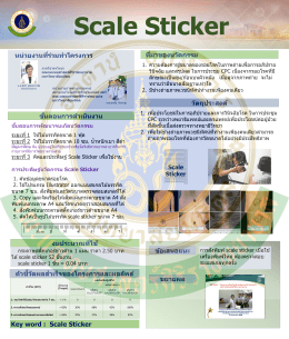 Scale Sticker - คณะแพทยศาสตร์ศิริราชพยาบาล