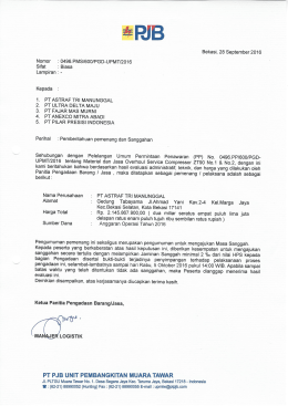 Page 1 :RJB Nomor : 0496.PMS/600/PGD