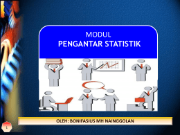 modul-statistik - Seputar Setu Babakan