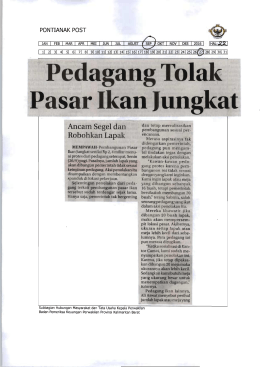 Page 1 PONTIANAK POST G) A N s: JAN FEBT MART APR | MEI