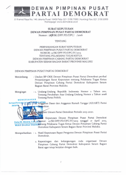 Kab Seram Bagian Barat (Updated, 14 Sept 2016)