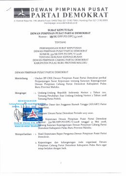 Kab Buru (Updated, 14 Sept 2016)