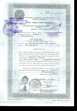 Page 1 : : beearTEMEs erNpipikAN DAN kebud. REPUBLIK INI